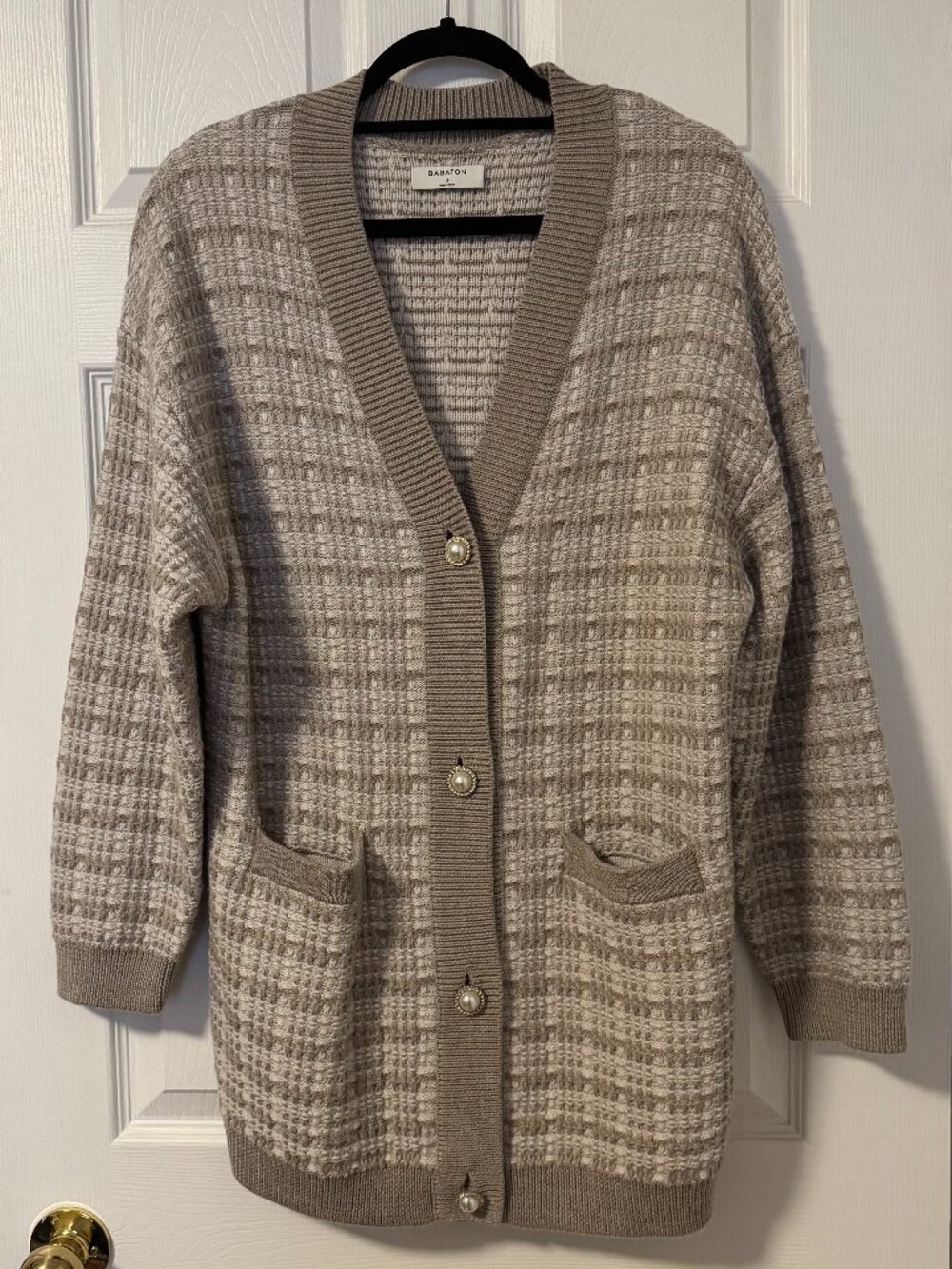 Aritzia Babaton Lacer Cardigan